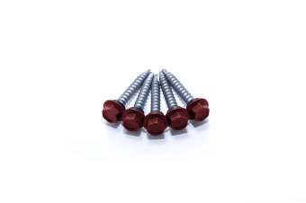 фото Саморезы 4,8х35 RAL 3005 (GL PRO) Центр Кровли картинка Саморезы 4,8х35 RAL 3005 (GL PRO) Центр Кровли