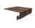 Планка околооконная сложная Экобрус Grand Line 200х50х25 0,45 Print Premium Almond Wood Fresh (2м) Центр Кровли