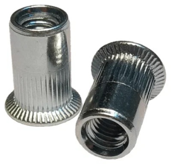 картинка Заклепка резьбовая Daxmer М8х18,5 (400шт) потайной борт, сталь Центр Кровли