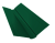 Планка ендовы верхней фигурной 150x150 0,5 Satin Matt TX RAL 6005 зеленый мох (3м) Центр Кровли