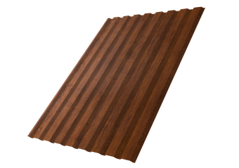 картинка Профнастил С20A 0,45 Print Premium Golden Wood Fresh TwinColor Центр Кровли