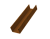 Стойка жалюзи Milan,Tokyo 0,45 Print-double Elite Golden Wood (1,8м) Центр Кровли