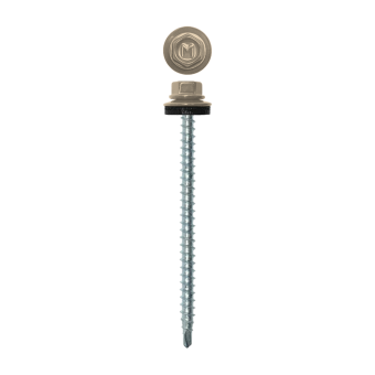 картинка Саморез кровельный Daxmer 4,8х70 (100шт) сверло №1 RAL 1015 Центр Кровли