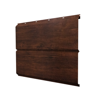 картинка ЭкоБрус new 0,45 Print-Double Premium с пленкой Cherry Wood Dark F Центр Кровли