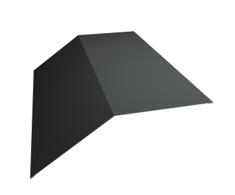 фото Планка конька плоского 190х190 0,45 PE с пленкой RAL 7005 мышино-серый (2м) Центр Кровли картинка Планка конька плоского 190х190 0,45 PE с пленкой RAL 7005 мышино-серый (2м) Центр Кровли