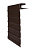 Фаска J Grand Line Acryl темный дуб (3,0м) Центр Кровли