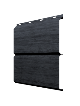картинка Софит ЭкоБрус new без перфорации 0,45 Print Premium Grey Wood TwinColor Центр Кровли