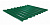 Панель Estet 860х1600 RAL 6005 Центр Кровли