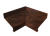 Угол отлива внутренний 70 0,45 Print Premium с пленкой Cherry Wood Dark FTC Центр Кровли