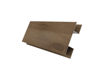 картинка Планка H-образная стыковочная сложная 0,45 Print Premium Pine Wood Fresh (2м) Центр Кровли