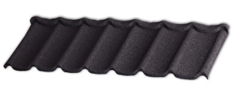 картинка Лист композитной черепицы Gerard Diamant dark silver Центр Кровли