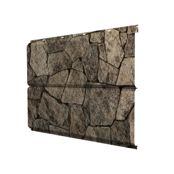 картинка ЭкоБрус new 0,45 Print Elite King Stone TwinColor Центр Кровли