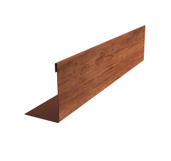 картинка Нащельник 150 Texas 25х35 0,45 Print Premium Rowan Wood Intense FTC (L1,8) Центр Кровли