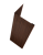 Нащельник (для калиток и ворот) 25х35 жалюзи Milan, Tokyo, Palermo 0,45 Print Elite Choco Wood TwinColor (L1,68) Центр Кровли