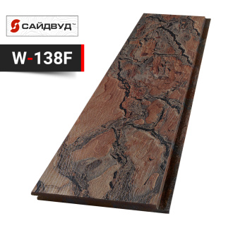 картинка Фиброцементный сайдинг SidWood клик 200х10мм на целлюлозе W138 F (3м) Центр Кровли