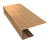 J-Профиль 18мм 0,45 Print Elite Honey Wood TwinColor (2м) Центр Кровли