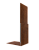 Планка приемная оконная 0,4 Print Premium Golden Wood Fresh TwinColor (2м) Центр Кровли