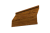 Ламель забора жалюзи Milan Slim 0,45 Print Elite с пленкой Golden Wood TwinColor Центр Кровли