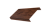 Ламель обратная 150 забора жалюзи Texas 0,45 Print Premium с пленкой Cherry Wood Fresh TwinColor Центр Кровли