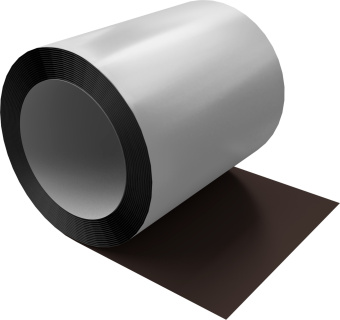 фото Отмотка Inside Grand Line с внутренним диаметром намотки 600мм 0,5 Drap TX с пленкой RR 32 темно-коричневый Центр Кровли картинка Отмотка Inside Grand Line с внутренним диаметром намотки 600мм 0,5 Drap TX с пленкой RR 32 темно-коричневый Центр Кровли