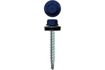 картинка Саморез кровельный Daxmer 4,8х29 (250шт) сверло №1 RAL 5002 Центр Кровли