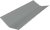 Планка ендовы нижней с компенсатором Grand Line 0,5 Satin с пленкой RAL 9006 бело-алюминиевый (3м) Центр Кровли