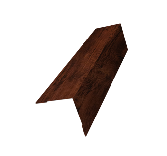 картинка Угол внешний 70х70 0,45 Print Elite Cherry Wood TwinColor (2м) Центр Кровли