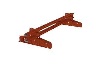 картинка Снегозадержатель Стандарт Т4 d 40х20 RAL 8017 (1м) Центр Кровли
