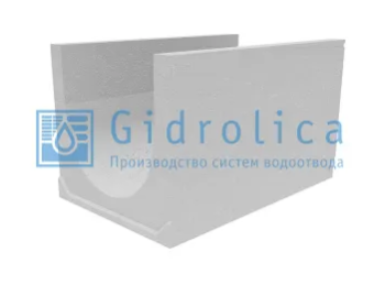 фото Лоток водоотводный бетонный коробчатый Gidrolica (СО-500мм), с уклоном 0,5% КUу 100.65(50).60,5(51,5)-BGU-XL, № 31 (40750031) Центр Кровли картинка Лоток водоотводный бетонный коробчатый Gidrolica (СО-500мм), с уклоном 0,5% КUу 100.65(50).60,5(51,5)-BGU-XL, № 31 (40750031) Центр Кровли