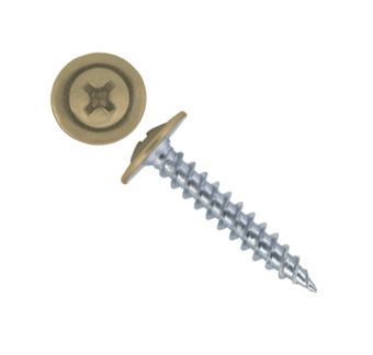 картинка Саморез ПШ 4,2х19 (1000шт) шлиц PH2 RAL 1014 Центр Кровли