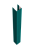 Стойка жалюзи Texas 0,45 PE RAL 5021 водная синь (1,8м) Центр Кровли