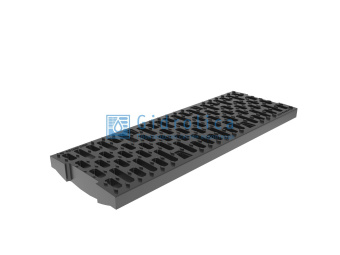 картинка Решетка водоприемная Gidrolica VS LINE DN150.18.50 - пластиковая, с крепежом B125 в Воронеже (215151) Центр Кровли