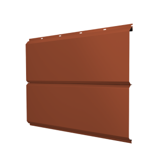картинка ЭкоБрус new 0,5 Satin Matt RAL 8004 терракота Центр Кровли