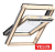 Окно мансардное VELUX GZL 1051 78x118 (однокамерное, ручка сверху) Центр Кровли