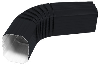 картинка Колено прямоугольное Vortex Matt RAL 7024 Центр Кровли