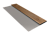 Планка стартовая БХ new 0,45 Print Premium Pine Wood Fresh (2м) Центр Кровли