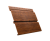Софит металлический Квадро Брус с перфорацией 0,45 Print Premium с пленкой Golden Wood Fresh TwinColor Центр Кровли