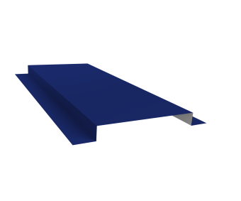 фото Планка кожуха сегментного 150 0,45 PE с пленкой RAL 5002 ультрамариново-синий (1,8м) Центр Кровли картинка Планка кожуха сегментного 150 0,45 PE с пленкой RAL 5002 ультрамариново-синий (1,8м) Центр Кровли