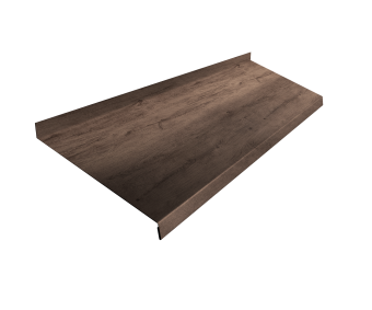 картинка Отлив простой 250 0,45 Print Premium Almond Wood Fresh (3м) Центр Кровли