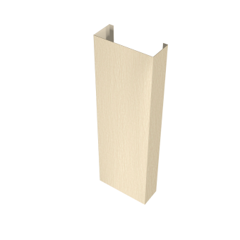 картинка Полустолб для С21 0,45 Print Elite с пленкой Milky Wood TwinColor (L2,5) Центр Кровли