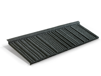 картинка Лист композитной черепицы Metrotile WoodShake серый Центр Кровли