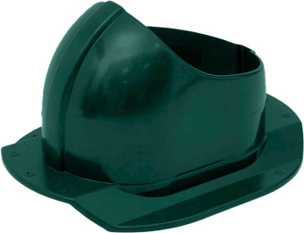 фото Элемент проходной Gervent для кровли Каскад зеленый Центр Кровли картинка Элемент проходной Gervent для кровли Каскад зеленый Центр Кровли