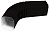 Колено прямоугольное Vortex Matt RAL 9005 Центр Кровли