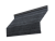Ламель забора жалюзи Milan new 0,45 Print Premium с пленкой Grey Wood TwinColor Центр Кровли