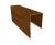 Планка П-образная заборная 17 0,45 Print Elite Golden Wood TwinColor (2,5м) Центр Кровли