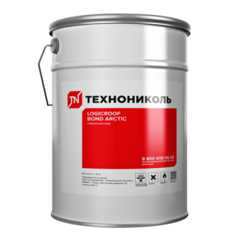 картинка Клей контактный ТехноНИКОЛЬ Logicroof Bond Arctic зимний, 10 кг Центр Кровли