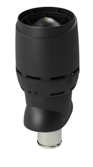 картинка Выход вентиляционный Vilpe Flow XL 160/ИЗ/500 черный Центр Кровли