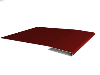 картинка Планка начальная 0,5 Satin с пленкой RAL 3011 коричнево-красный (3м) Центр Кровли