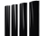 Штакетник Полукруглый Slim с прямым резом 0,5 Drap RAL 9005 черный Центр Кровли