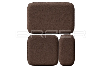картинка Плитка тротуарная Классико Коричневый h60 57х115 115х115 172х115 Центр Кровли